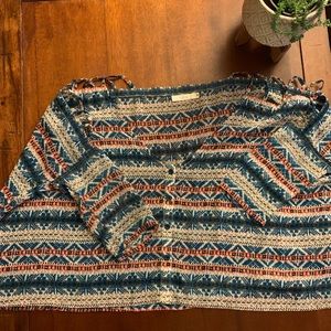 Sheer cropped Millou shirt